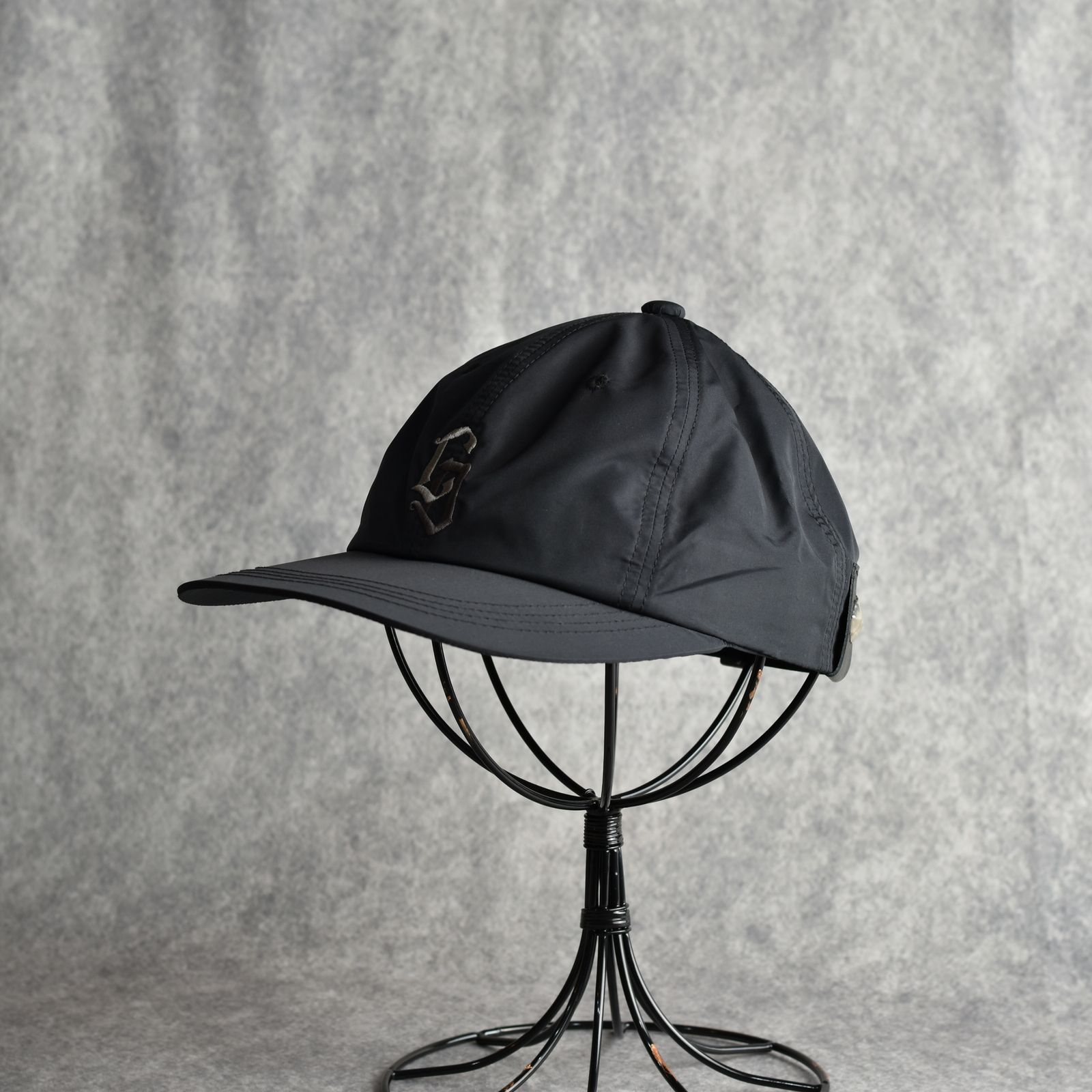 CALEE - × THE H.W.DOG&CO. EMBROIDERY UNION CAP (BLACK) / ザ エイチ