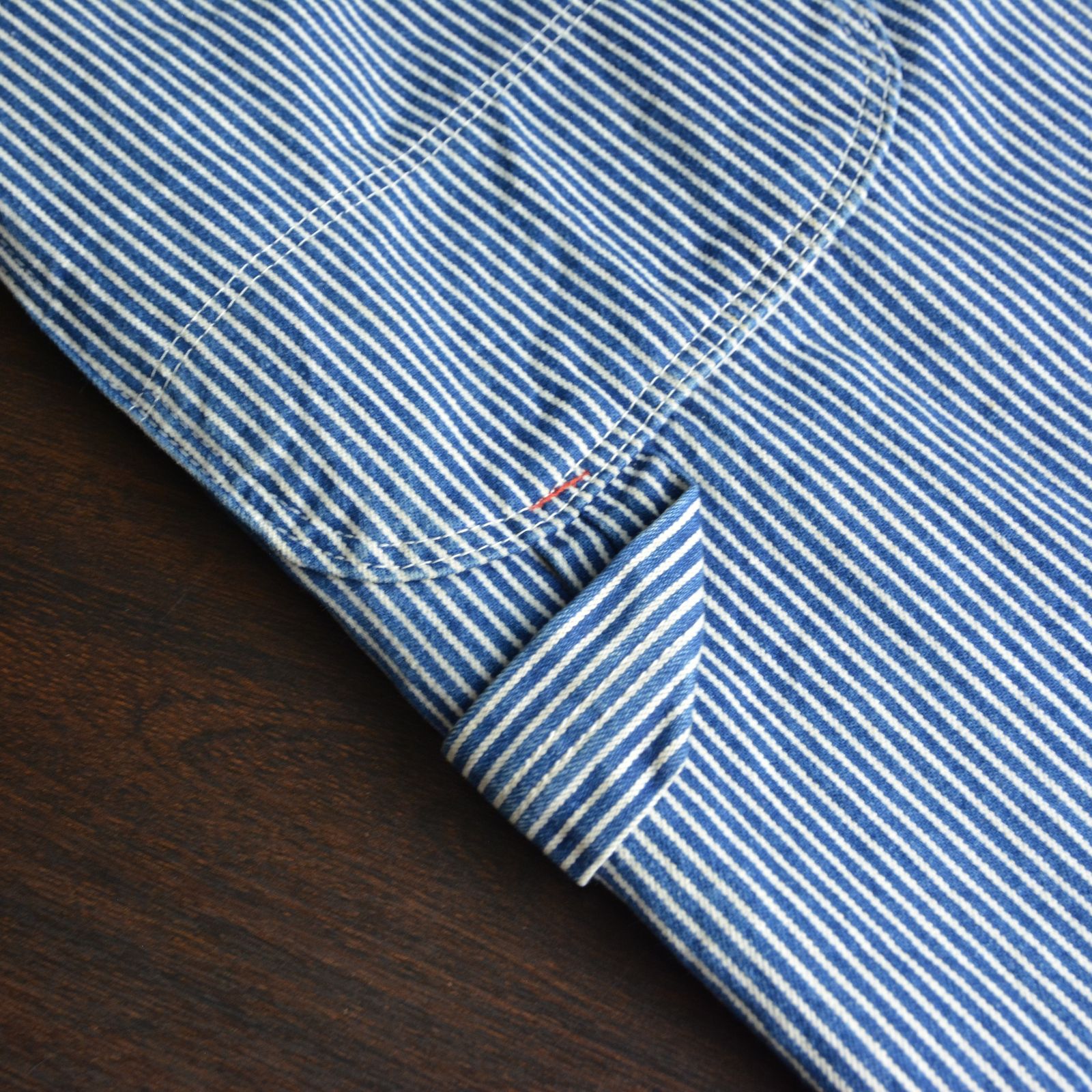 古着 90's / Dickies ディッキーズ ヒッコリー オーバーオール / 40×30