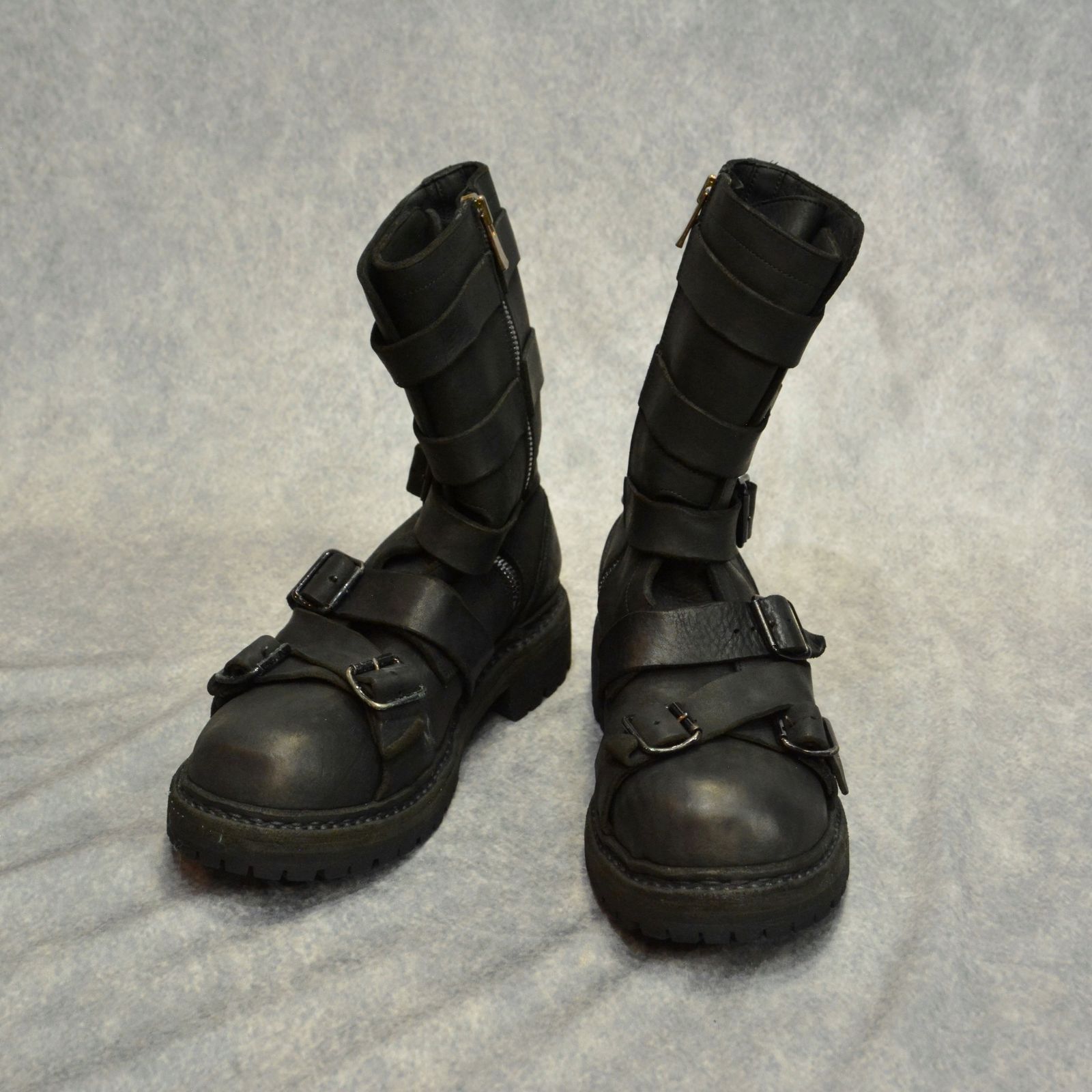 yohji yamamoto - ×GUIDI BIG DADDY BOOTS （BLACK） / HO-H04-164