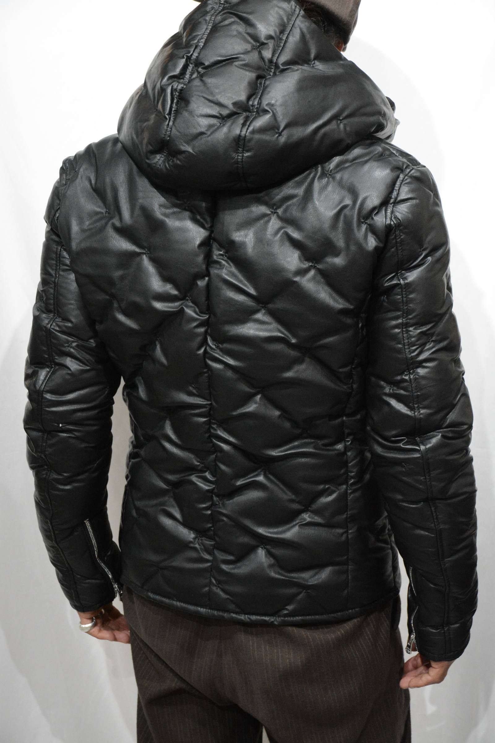 ISAMU KATAYAMA BACKLASH - カンガルーレザー ホワイトグース ダウン