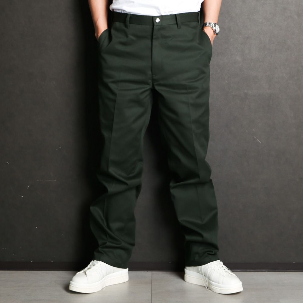 MASSES - TC-HOPSACK PANTS - Brown / ワークトラウザー / 1241015