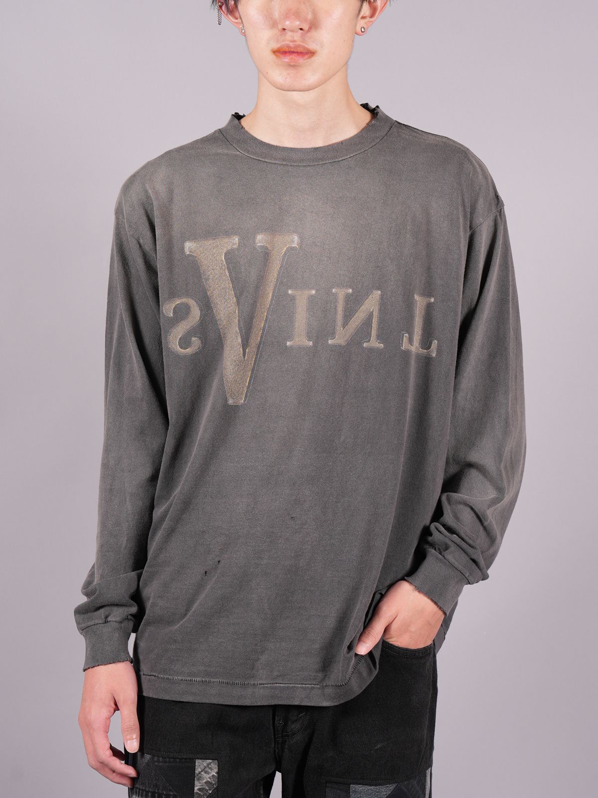 SAINT M×××××× - ラスト1点 / SM-A22-0000-076 / VL_LS TEE / MARIA