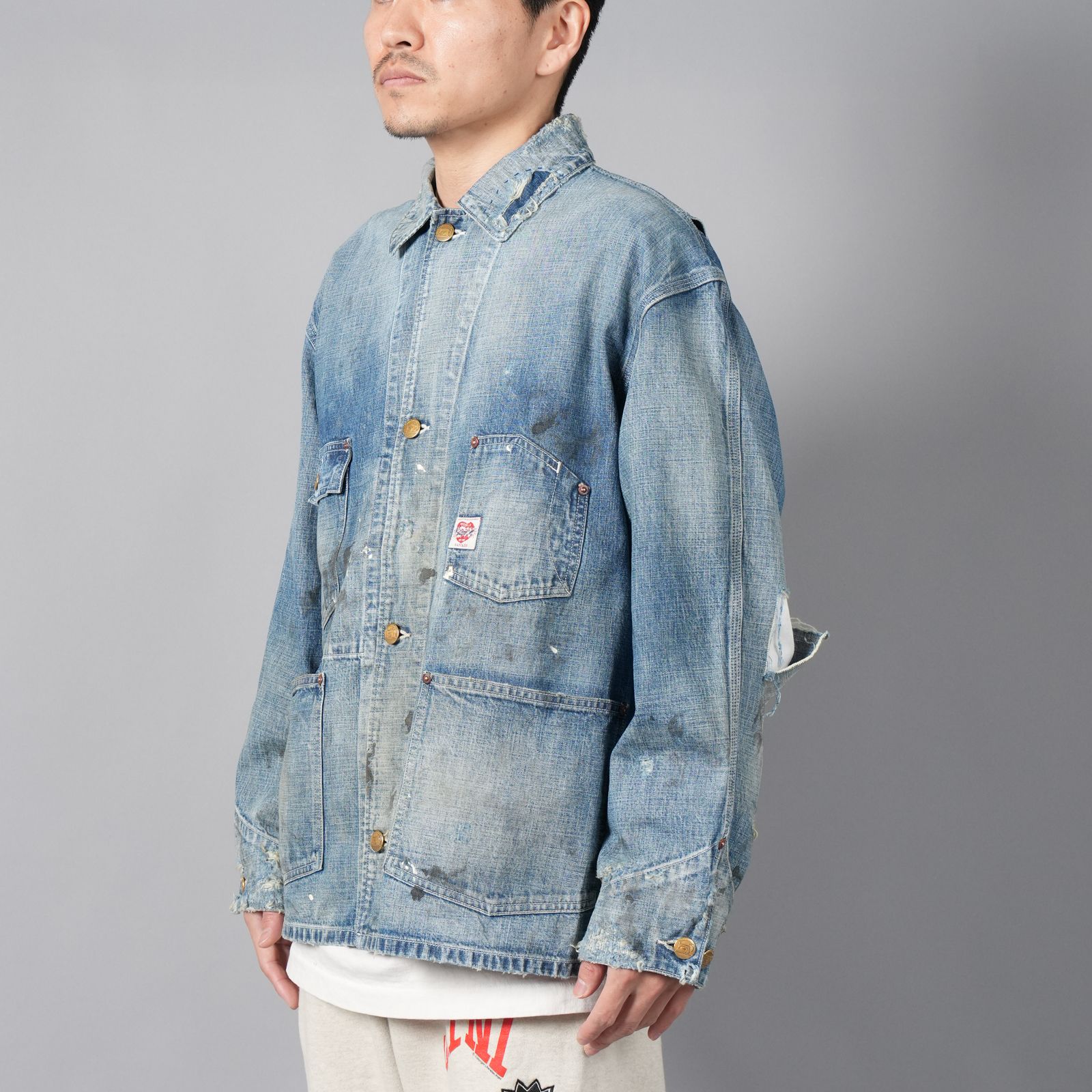 SAINT M×××××× - 【ラスト1点】SM-YS8-0000-059 / COVERALL / HEART