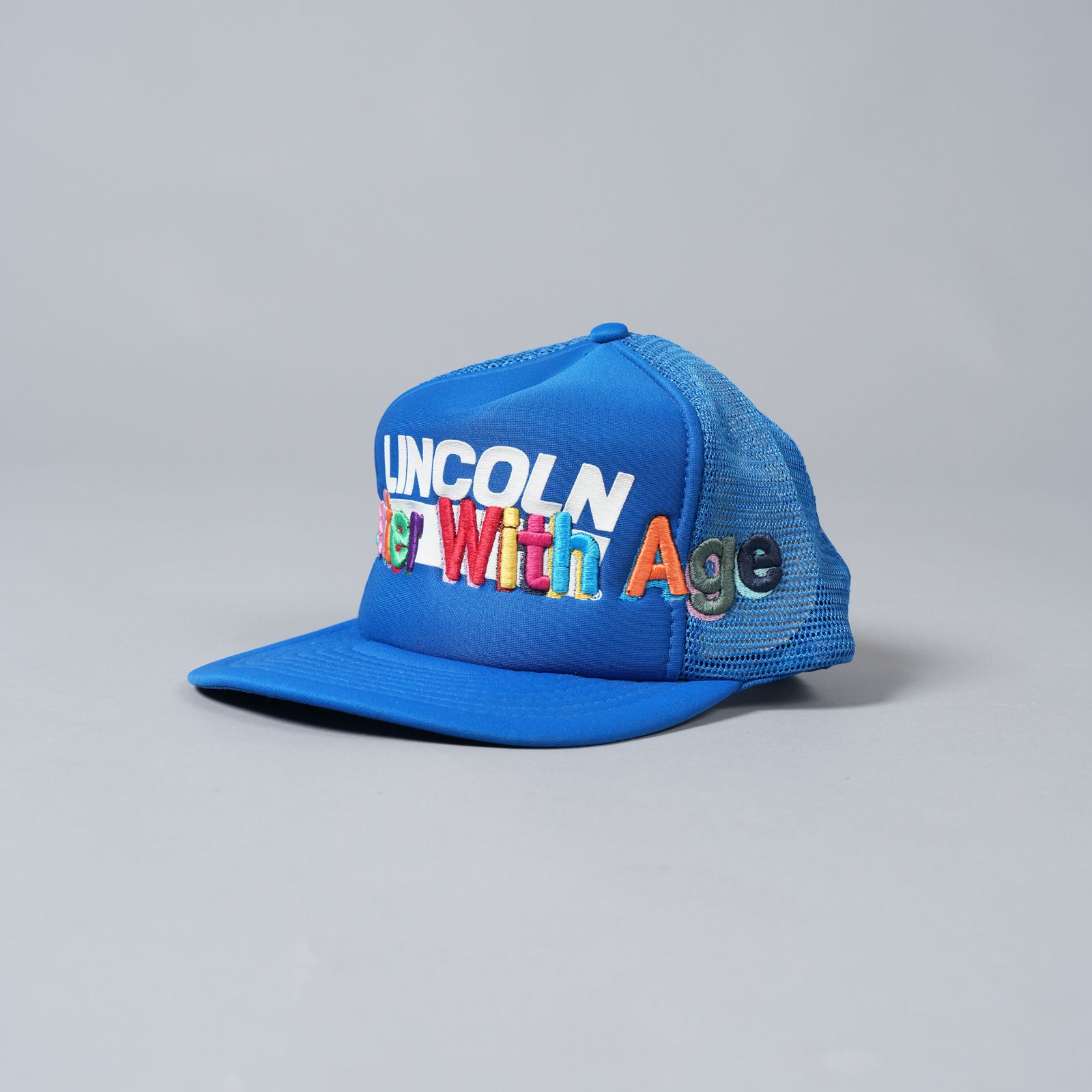 Better With Age - WTH is BWA Hat / メッシュキャップ (ブルー