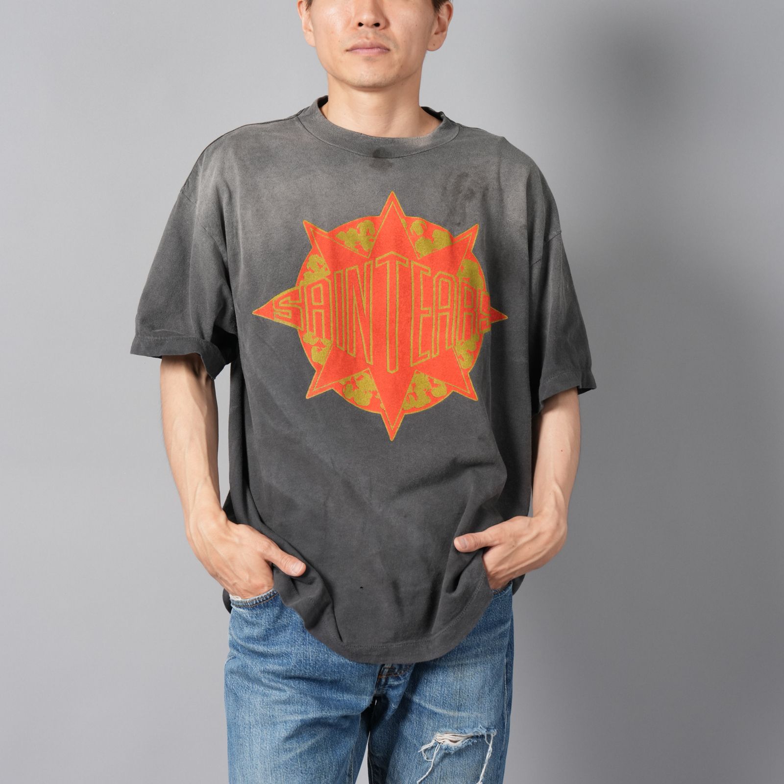SAINT M×××××× - 【ラスト1点】SM-YS1-0000-C45 / DT_SS TEE / ST