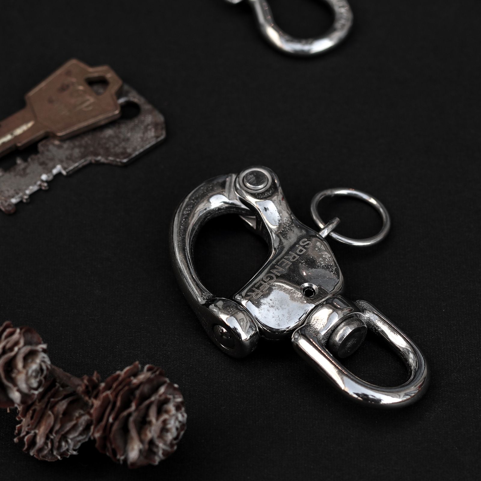 DETAIL INC. - 「SNAP SHACKLE」スナップシャックル キーリング