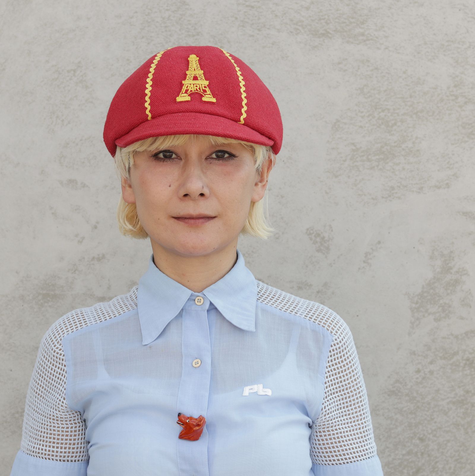 Chapon - 【送料無料対象外】ワッペンキャップ レッド | corne/コルネ