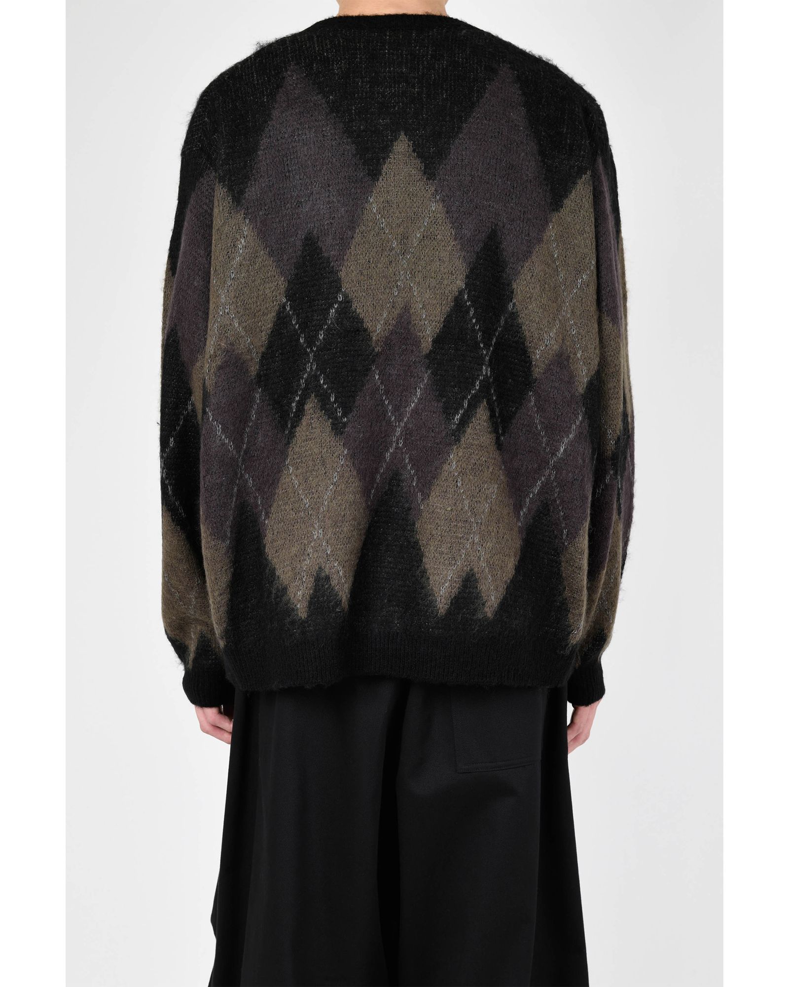 LAD MUSICIAN - Argyle Pullover Knit | fakejam