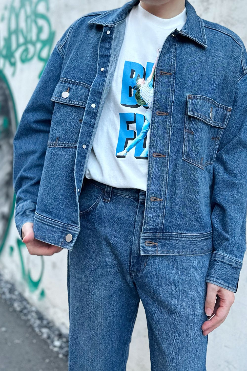 N.HOOLYWOOD×Dickiesのコラボデニム、早速着用してみました！！ | laid