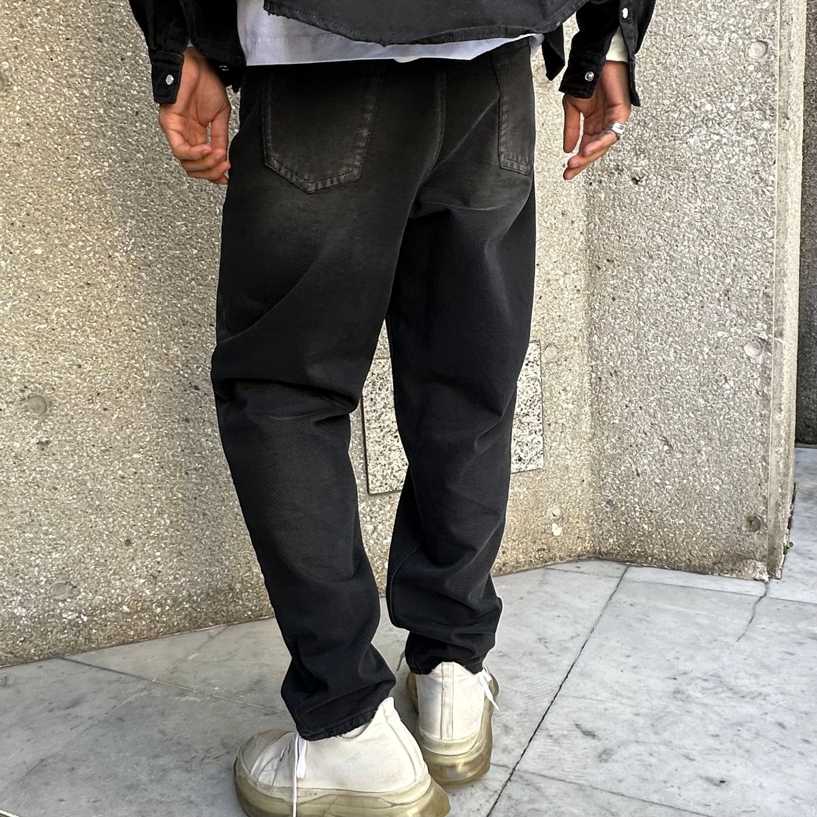 MARNI - ブラック デニム パンツ / デニム / ハイウエストデニムパンツ