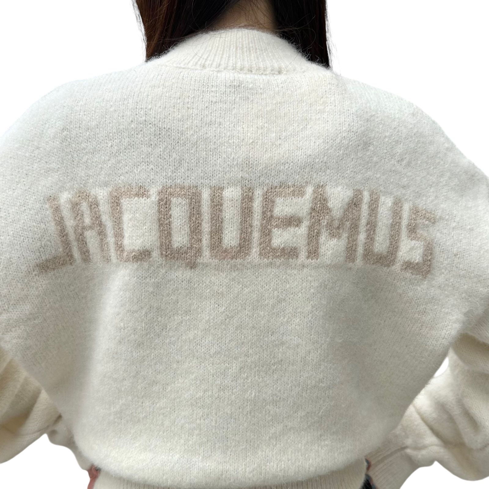 JACQUEMUS - The jacquemus knit ジャックムス ニット / ホワイト