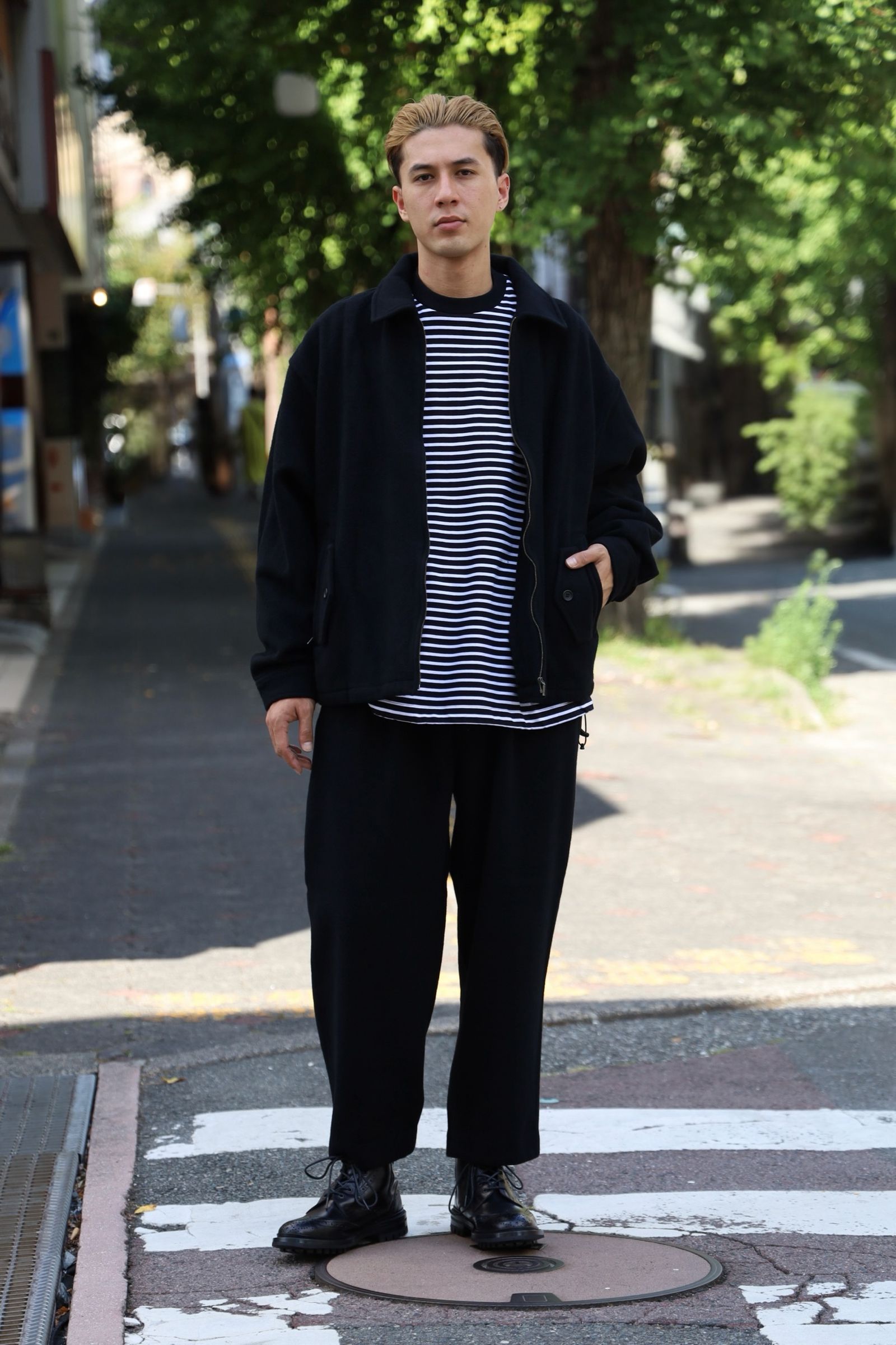 is-ness WOOL ZIP BLOUSON 新作発売！ | 5493 | MARK