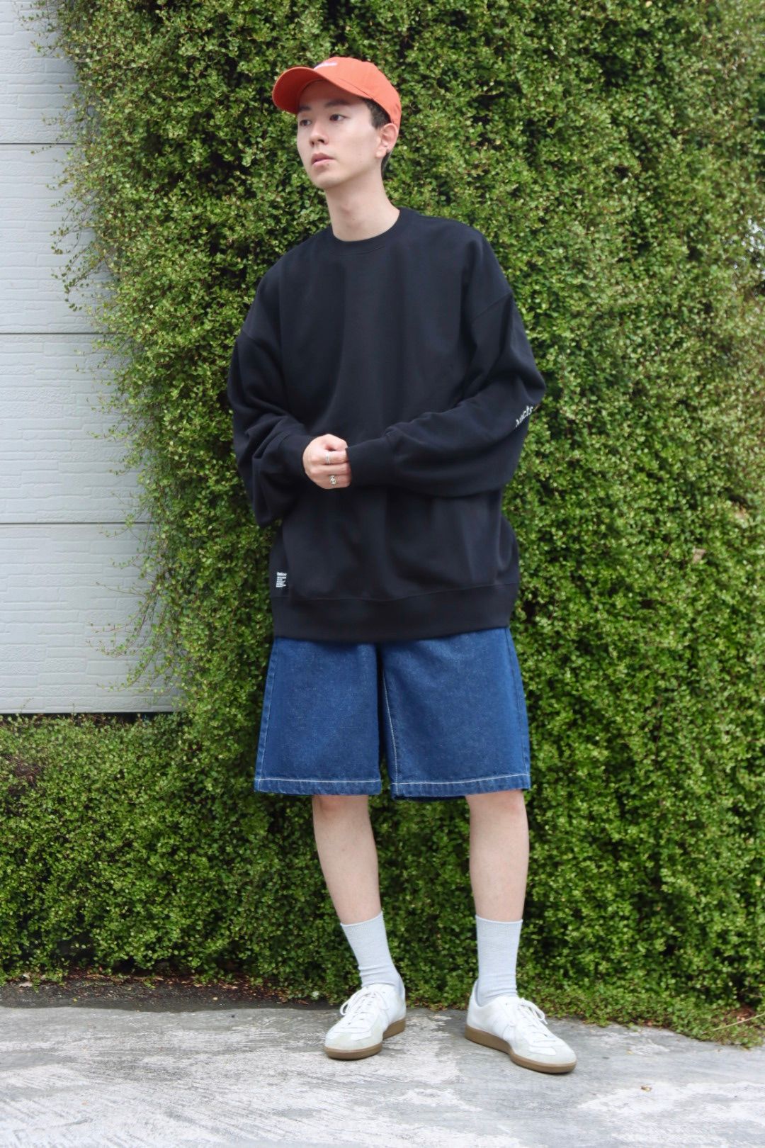 FreshService フレッシュサービス 新作AS ×FS LIGHT OZ CREW NECK