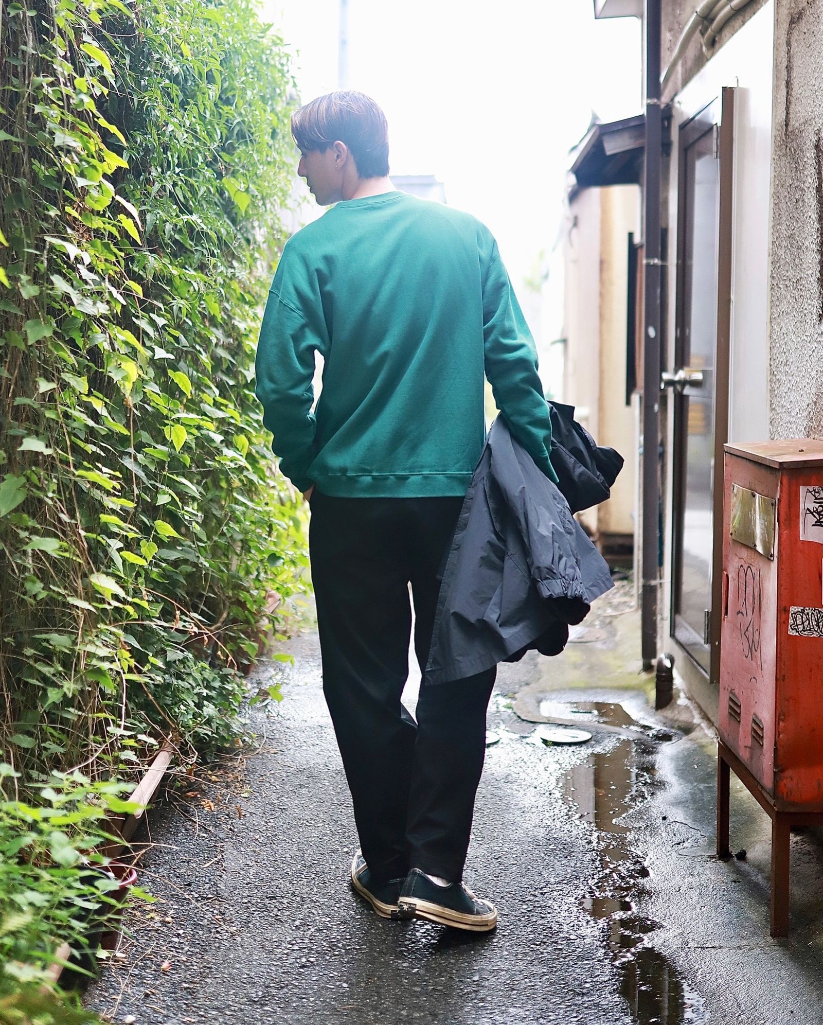 ATON エイトン 23AW AIR WEATHER SHORT MODS COATスタイル | 3674 | MARK