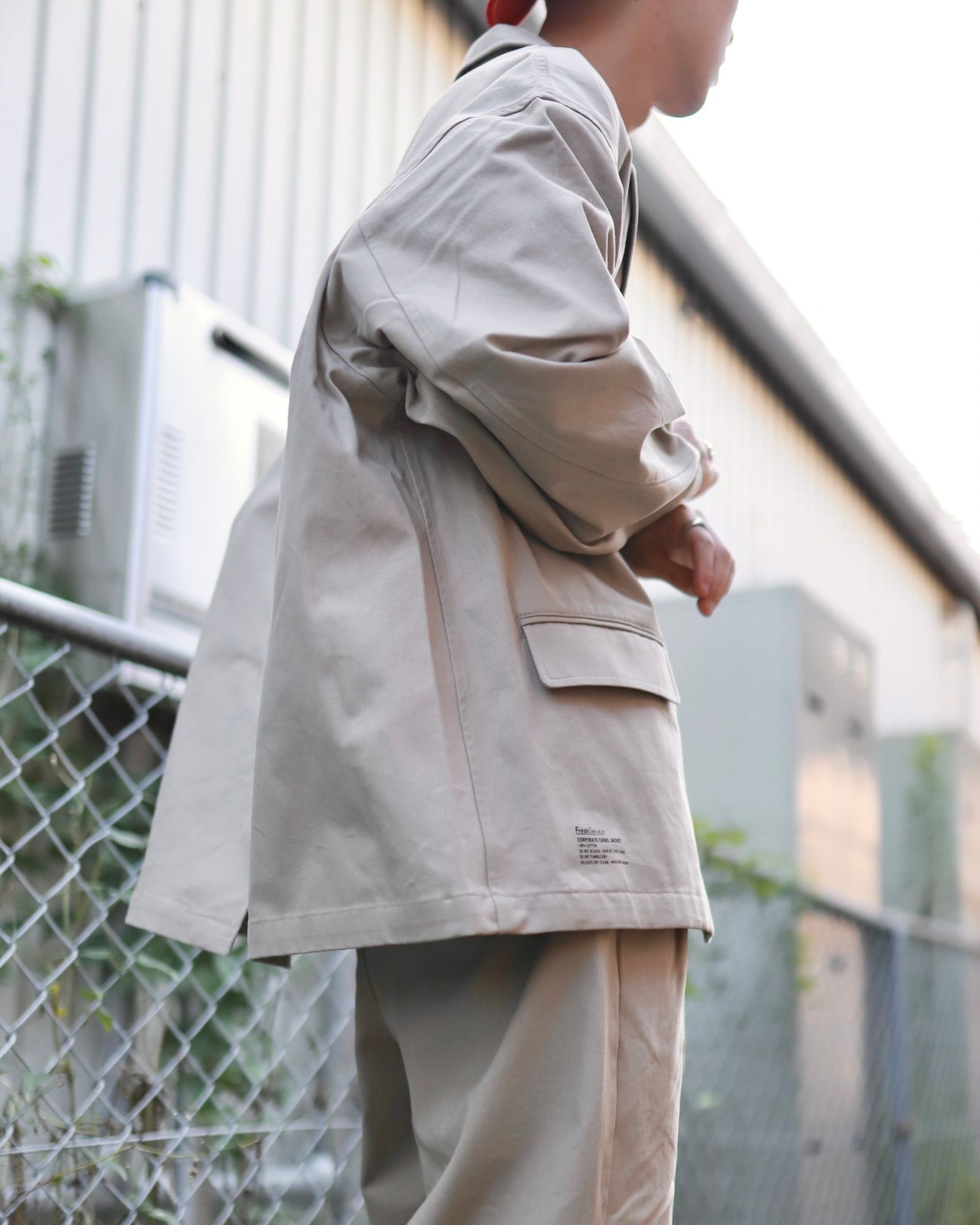 FreshService フレッシュサービス 23AW CORPORATE CHINO セットアップ