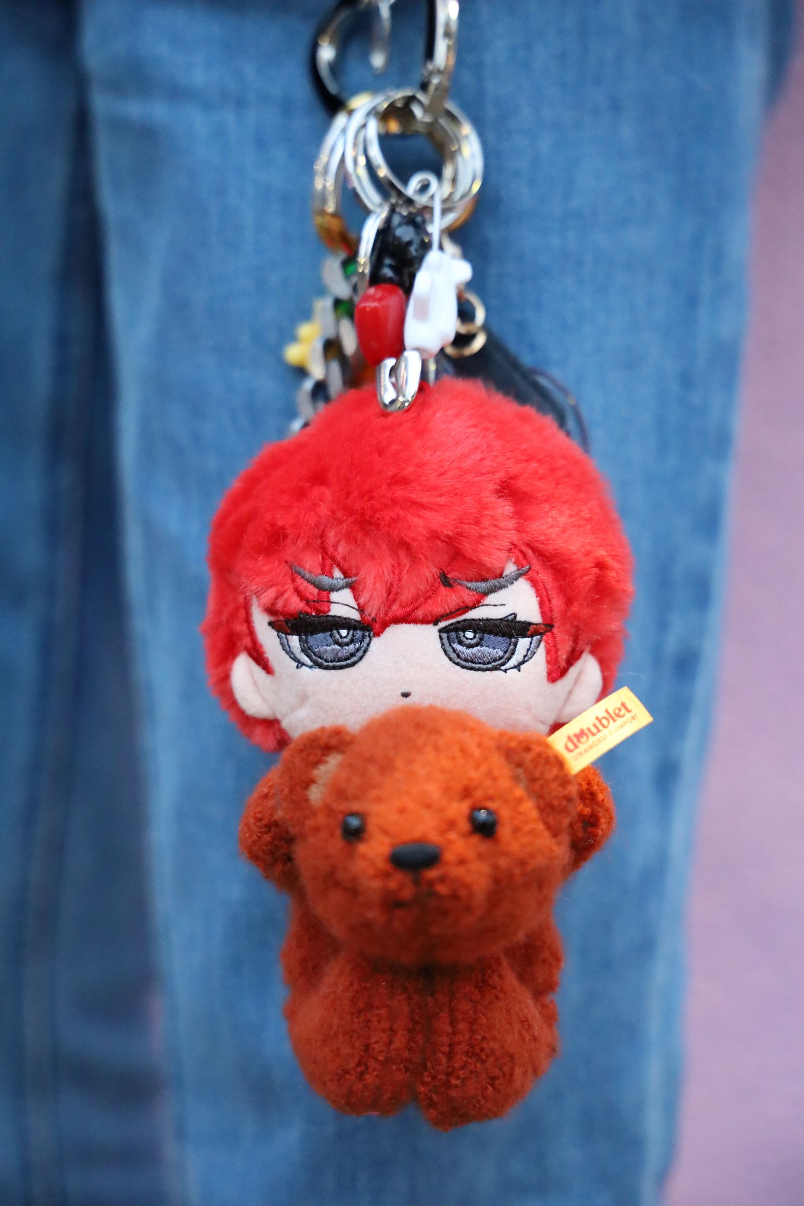 アクセサリー doublet 25AW KEY CHAIN(25AW92AC37) RED doublet