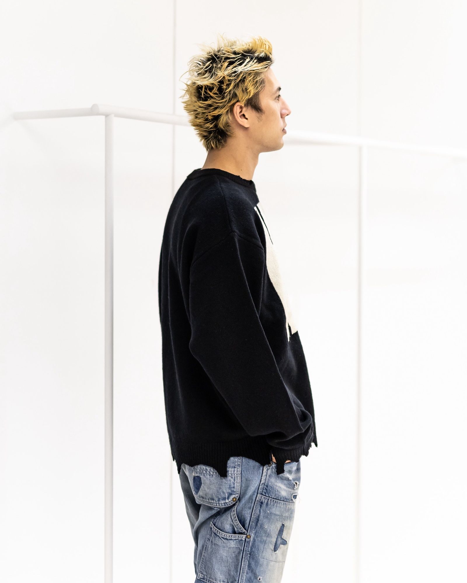 SAINT Mxxxxxx KLF_CREW NECK KNIT 10月25日(土)新作発売！ | 7377 | MARK