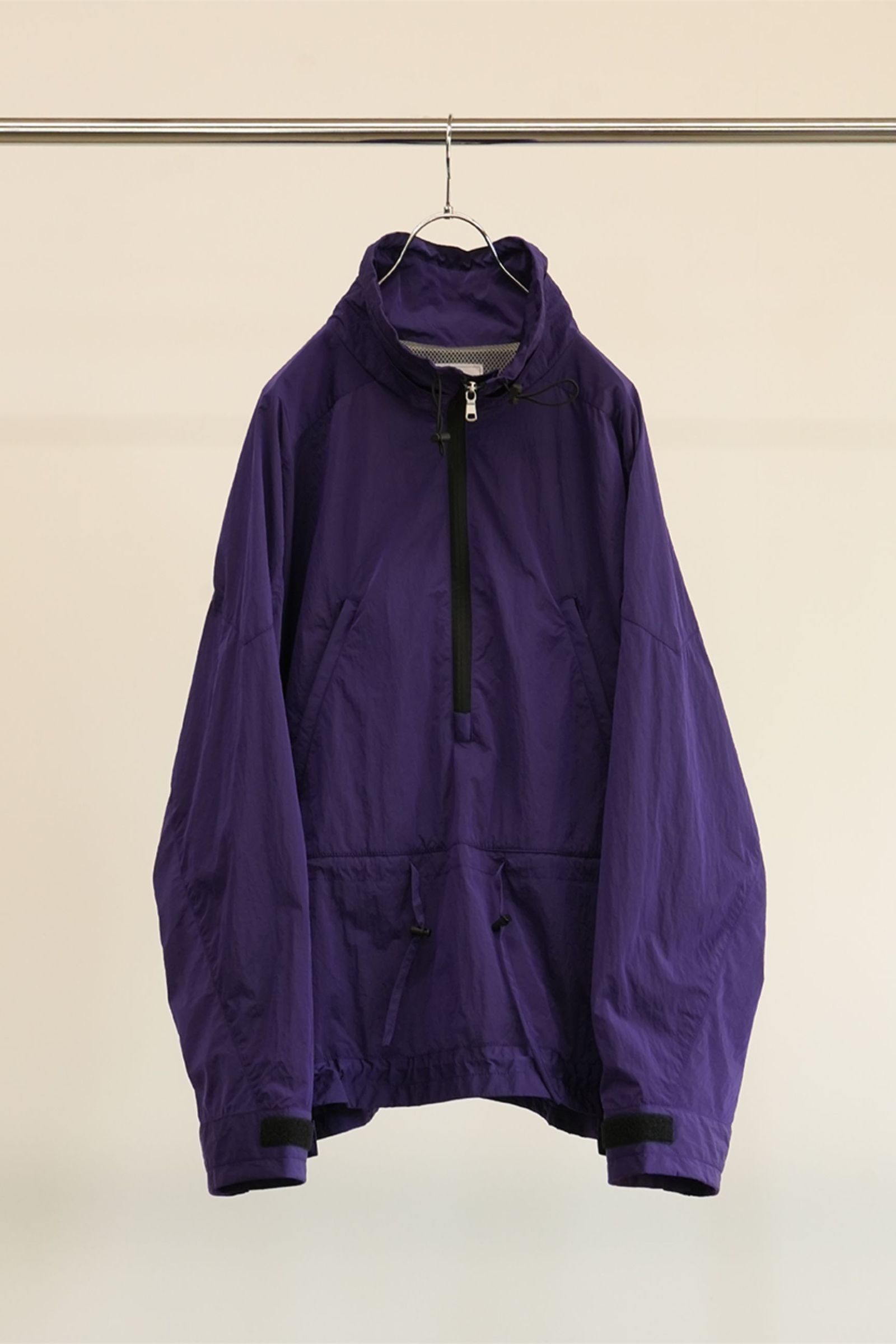 ANCELLM - NYLON PULLOVER JACKET | PURPLE | ナイロンジャケット