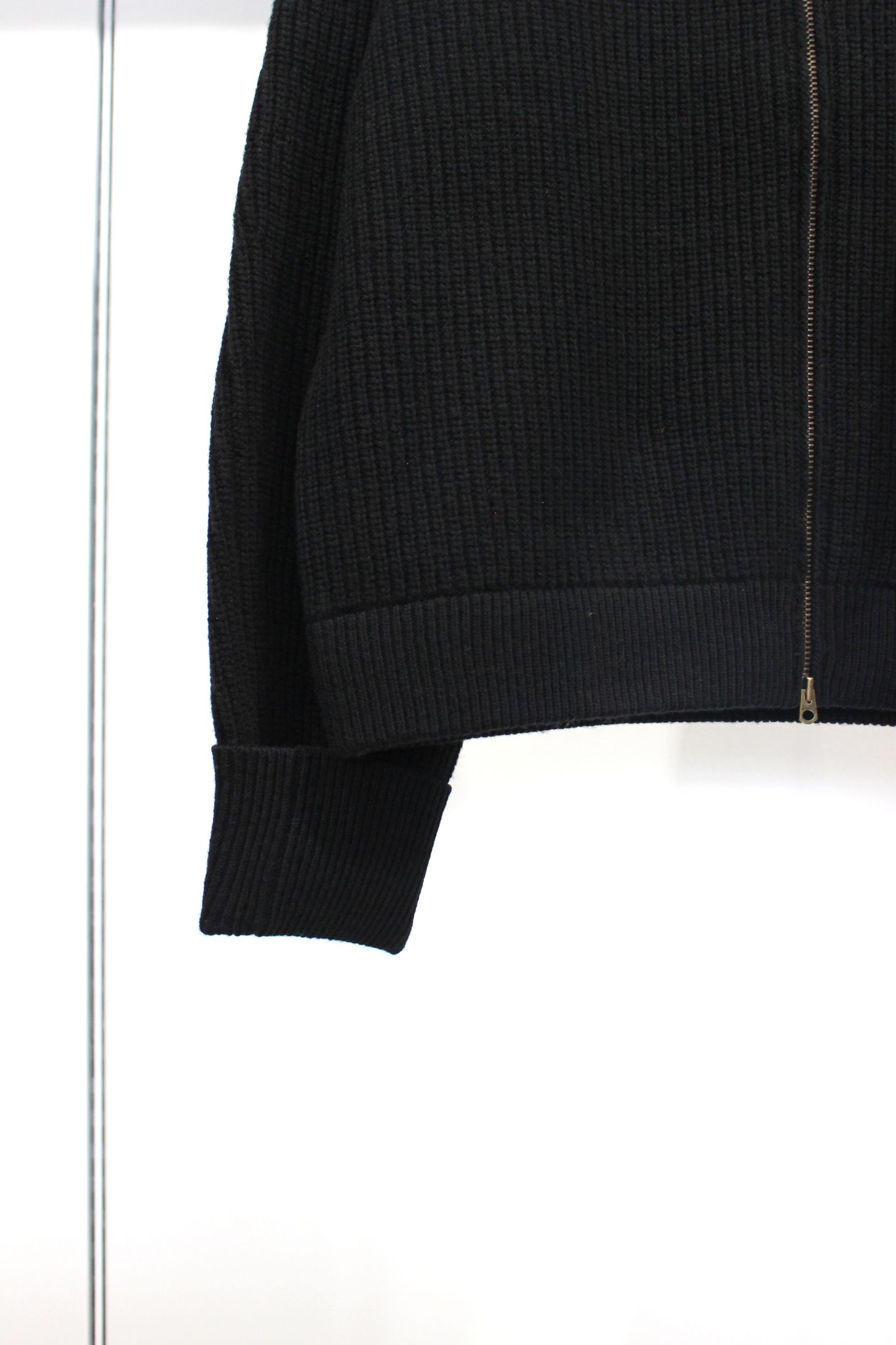 ANCELLM - DRIVERS KNIT | BLACK | ドライバーズニット | NapsNote