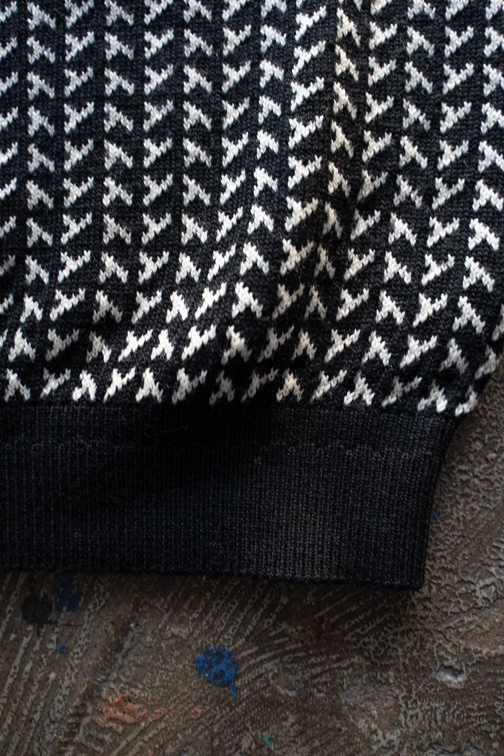 YASHIKI - 【ラスト1点】【24AW】Shinsetsu Knit(BLACK) | Salty