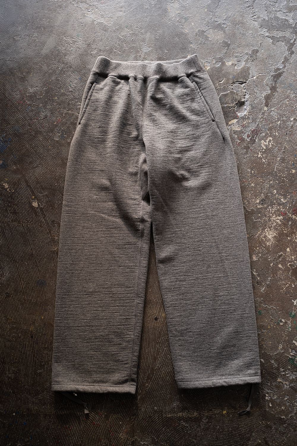 Slopeslow - 【ラスト1点】wool french terry truck pants/ウール