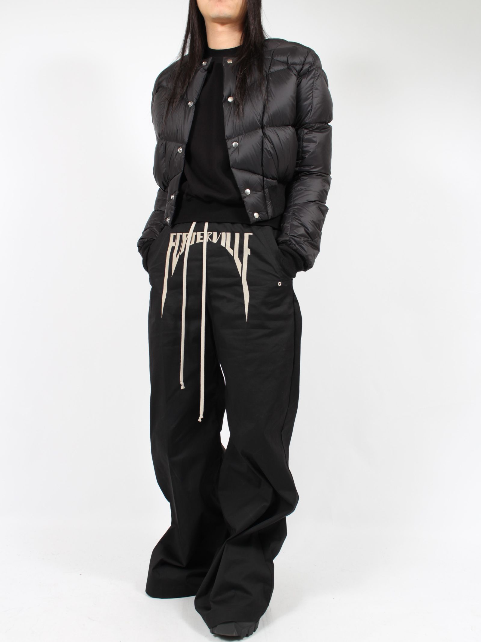 RICK OWENS - 【24AW】クロップ フライト ダウンジャケット / CROPPED
