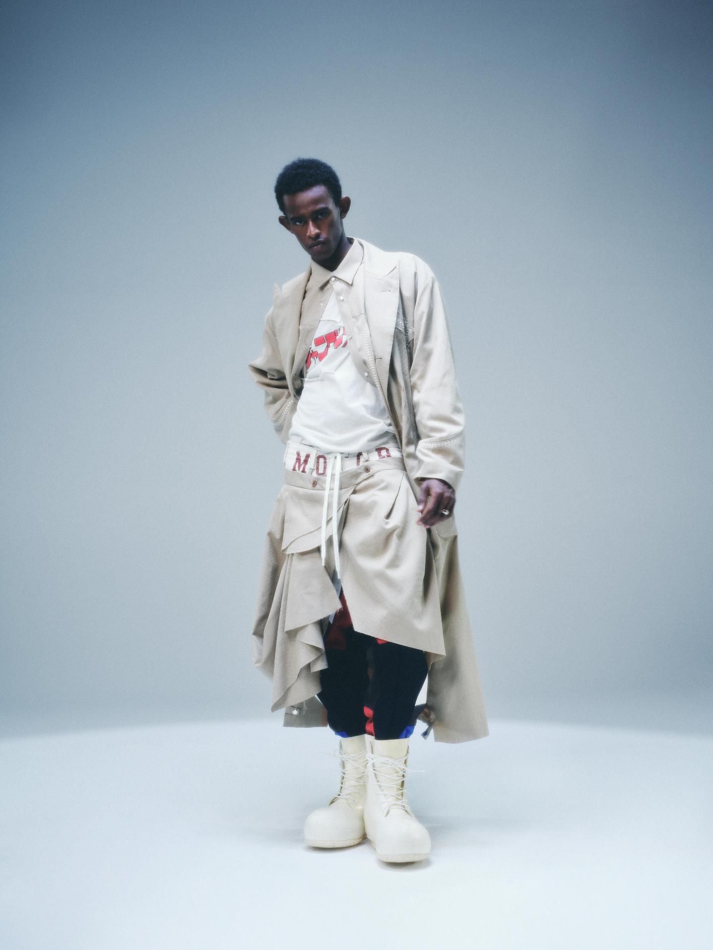 SEVESKIG - 【25SS】ジャングル大帝 コラボ ダメージ加工 Tシャツ