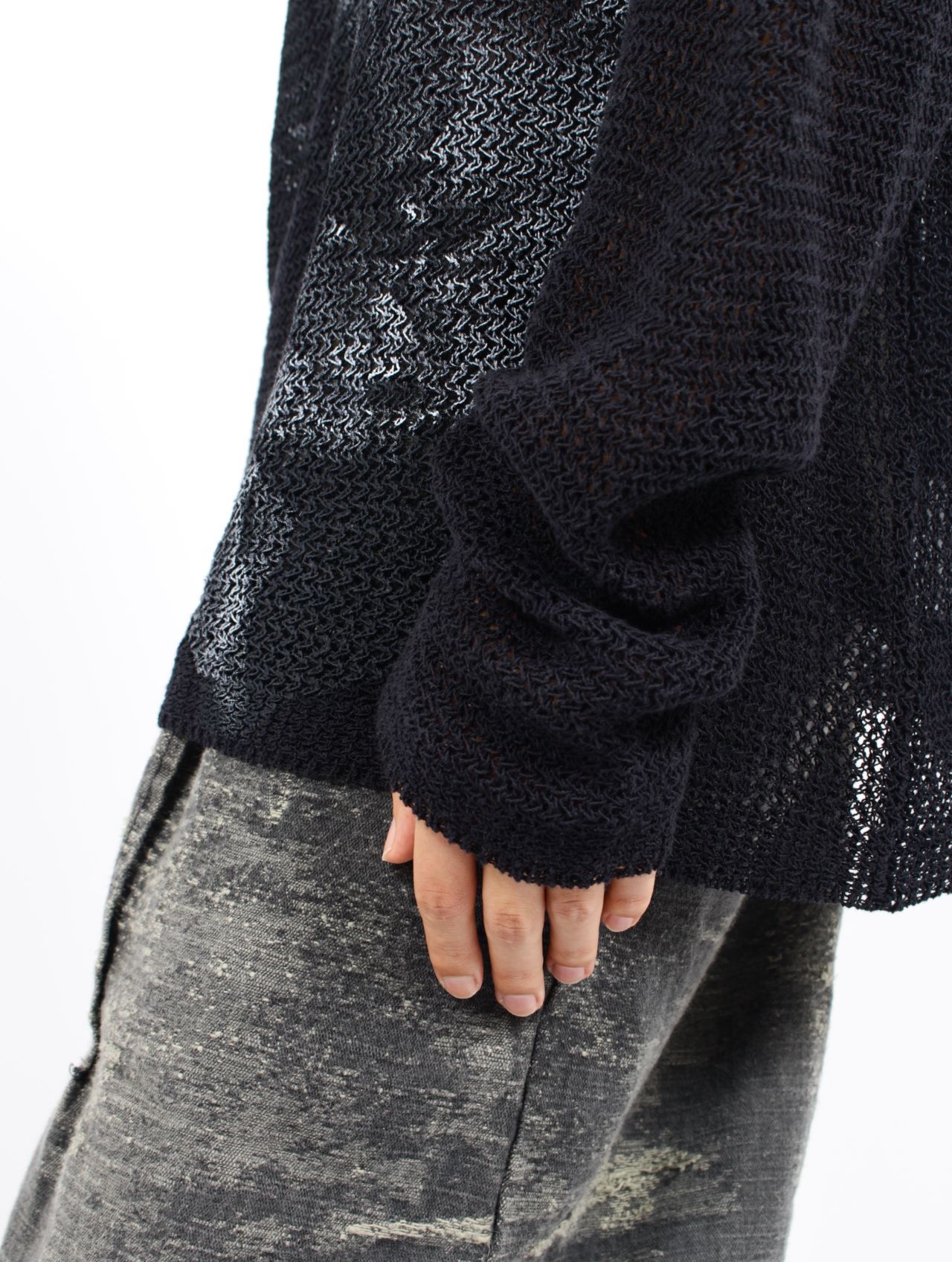 TAAKK - 【25AW】フラワープリント ニット / FLOWER PRINT KNIT