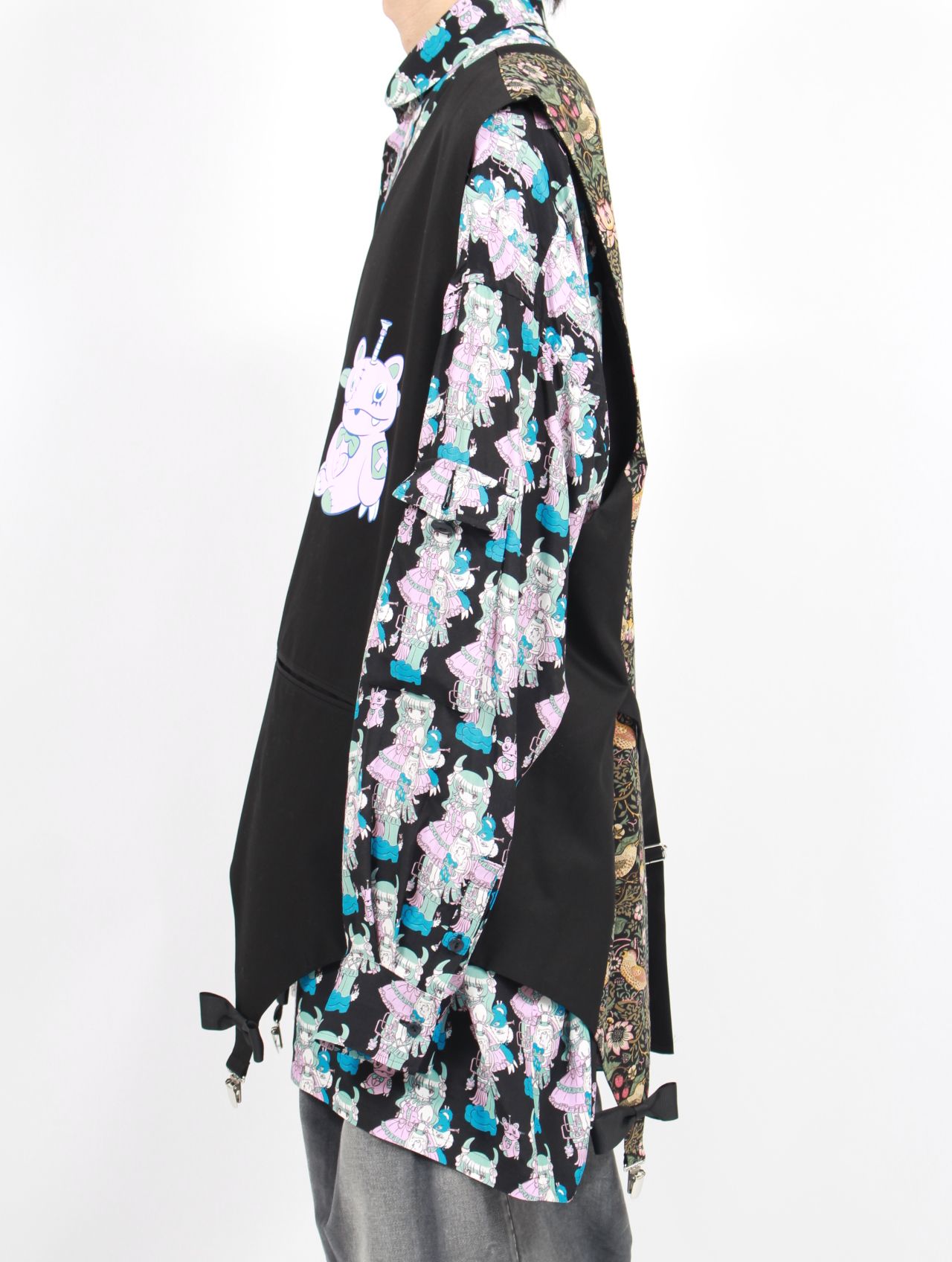 KIDILL - 【25SS】ガーター ジレ ロリータ ガール アートワーク バイ