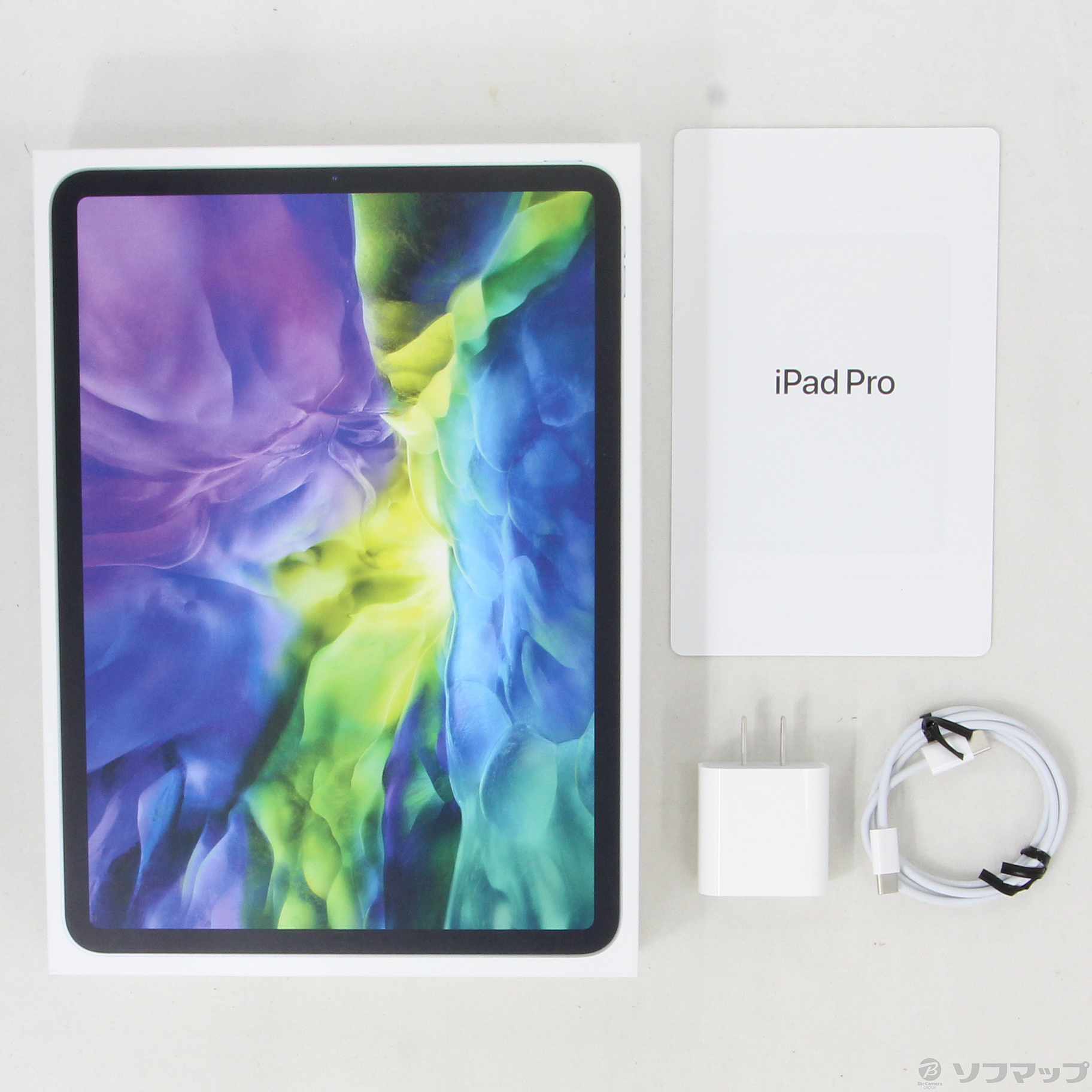 中古】iPad Pro 11インチ 第2世代 256GB シルバー MXDD2J／A Wi-Fi