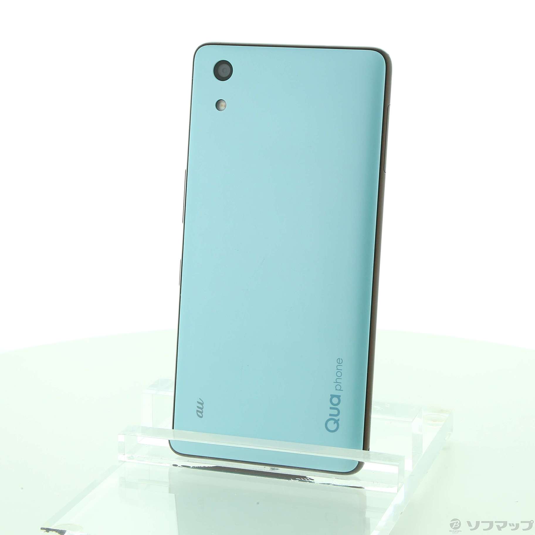 中古】Qua phone QZ 32GB チョコミント KYV44 auロック解除SIMフリー
