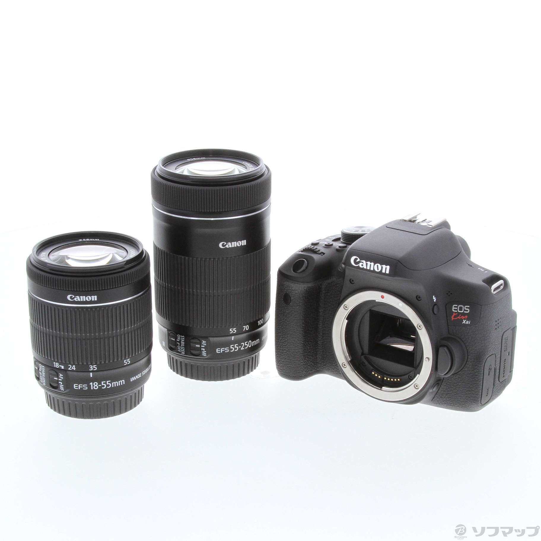 卒業入学フルセット♪ Canon EOS kiss X8i ダブルレンズ♪ 【公式通販】
