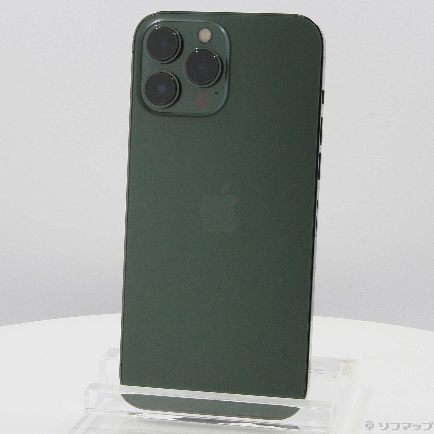 中古】iPhone13 Pro Max 256GB アルパイングリーン MNCV3J／A SIM