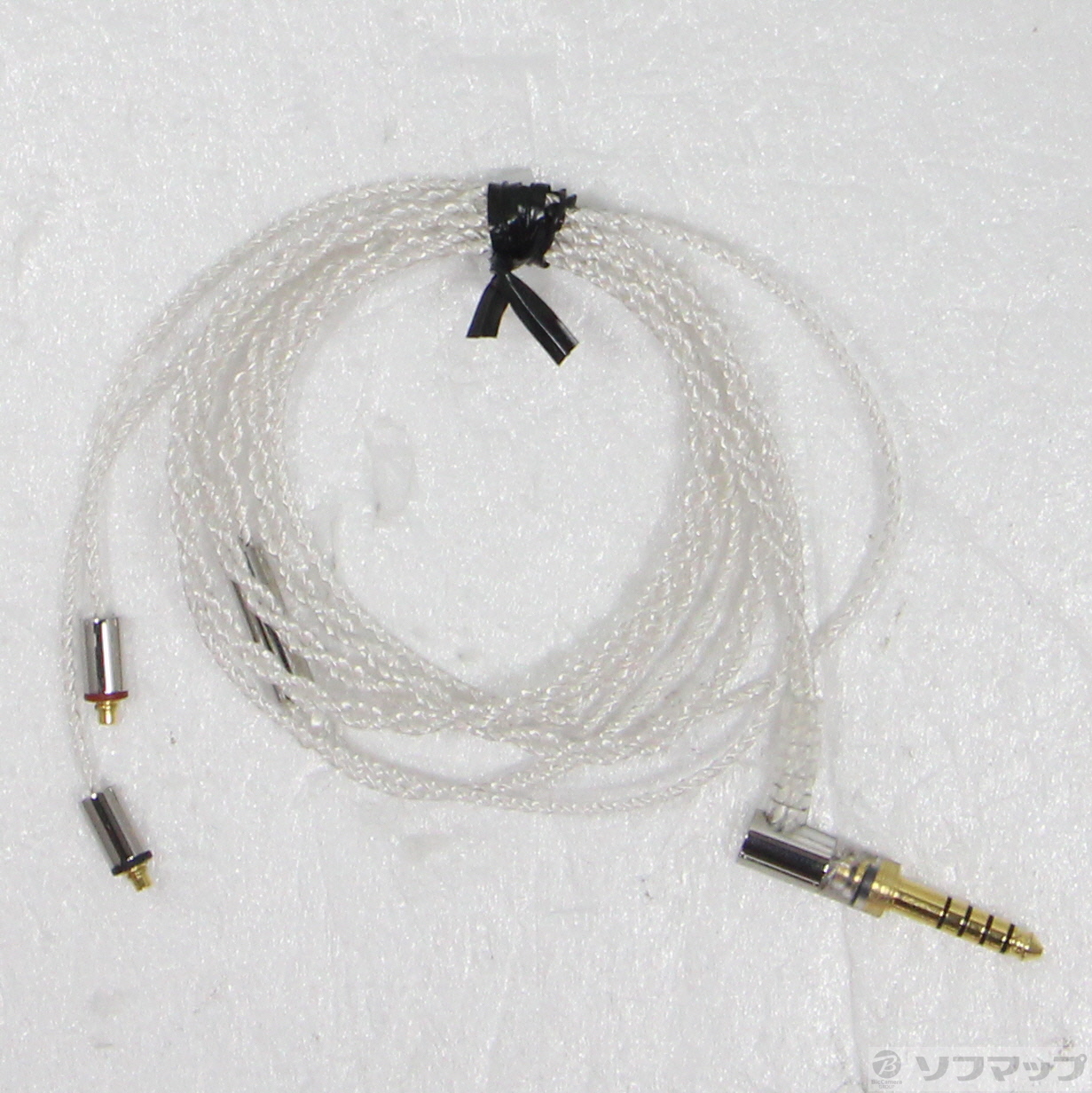 中古】C106 MMCX シルバーコートケーブル 4.4mm 1.2m [2133052713869