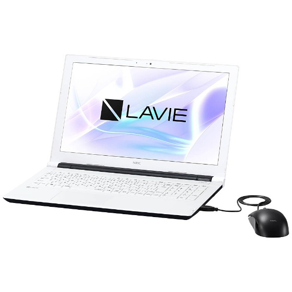 ノートパソコン LAVIE Note Standard ホワイト PC-NS100H2W ［15.6型