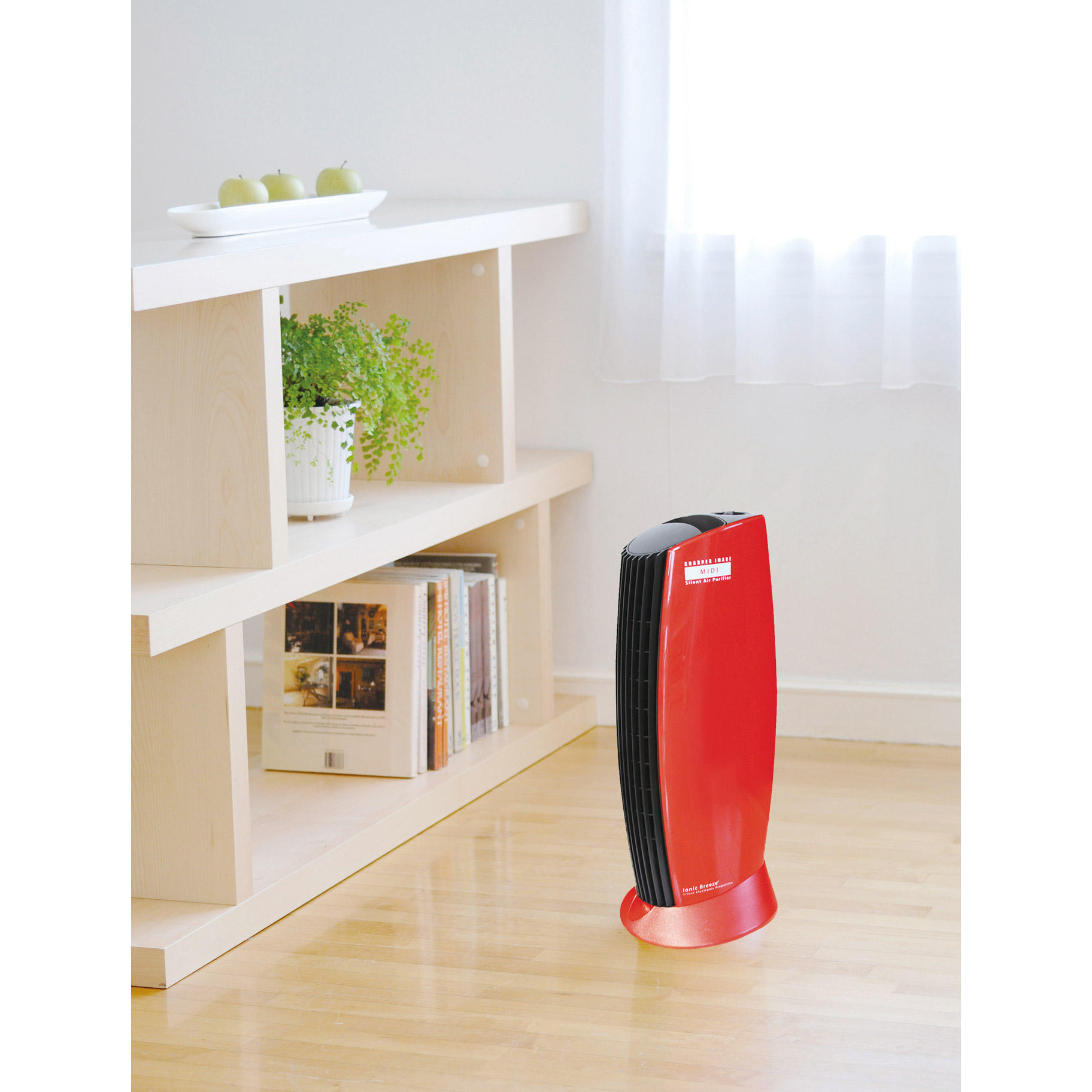 空気清浄機 MIDI IonicBreeze(イオニックブリーズ) ブリリアントレッド