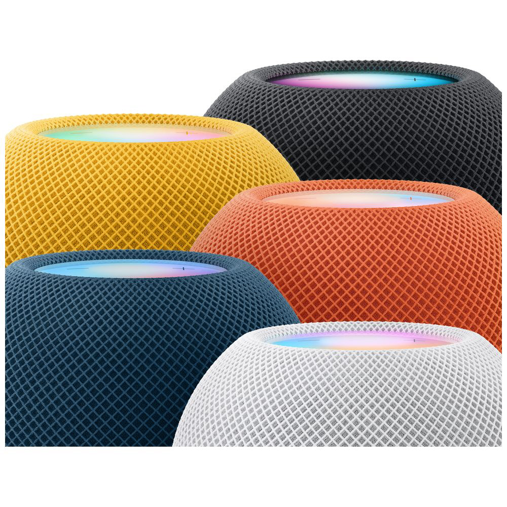 スマートスピーカー HomePod mini ホワイト MY5H2J/A ［Wi-Fi対応