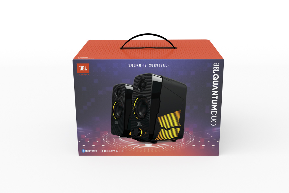 Bluetoothスピーカー JBL QUANTUM DUO ブラック JBLQUANTUMDUOBLKJN