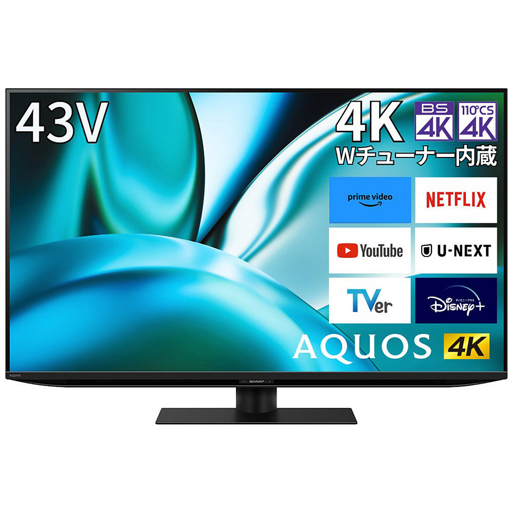 液晶テレビ AQUOS(アクオス) 4T-C43FN2 ［43V型 /Bluetooth対応 /4K