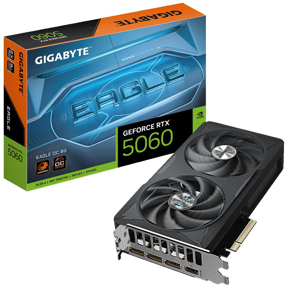 グラフィックボード GeForce RTX 5060 EAGLE OC 8G GV-N5060EAGLE OC