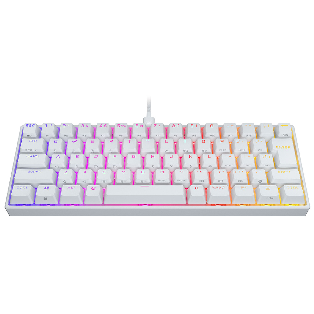 CORSAIR製ゲーミングキーボード K65 RGB MINI White (CH-9194114-JP