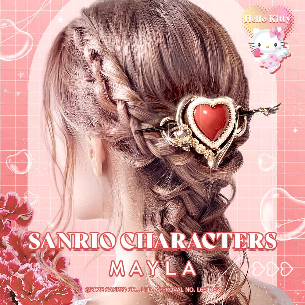 サンリオキャラクターズ アイコニック ヘアオブジェ マジェステ ＋ 簪