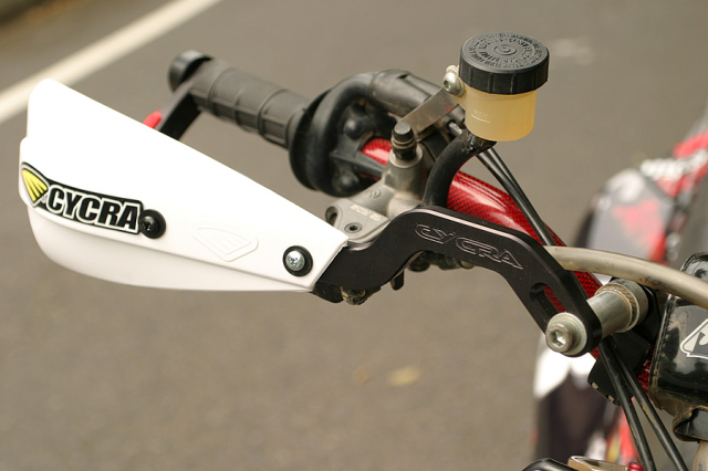 CYCRA サイクラ プロベンドハンドガード+Uクランプ ブラックアルマイト