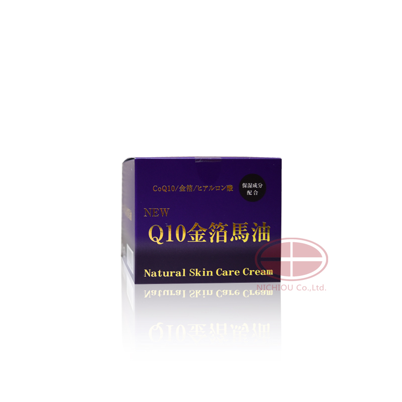 NEWQ10金箔馬油+GOLD ナチュラルスキンケアクリームNatural Skin Care