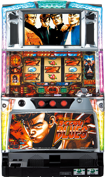 サミー パチスロろくでなしBLUES 【マイスロ対応機種】 中古パチスロ