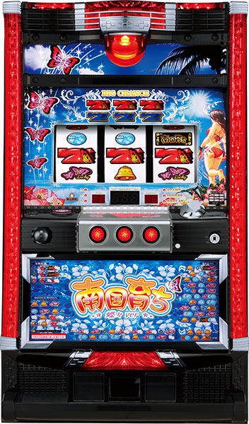 アムテックス 南国育ち～蝶々ver～25φ 中古パチスロ実機 [4ch対応] A-SLOT