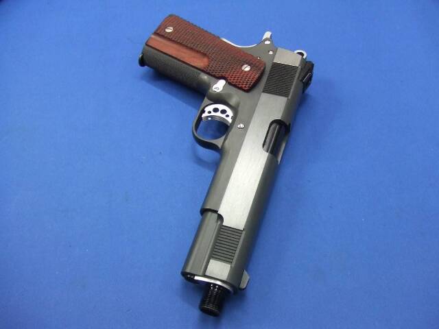 コルト ガバメント スネークマッチ デルタVer ウッドグリップ