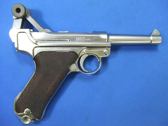 ルガー P08 4インチ シルバー | タナカ