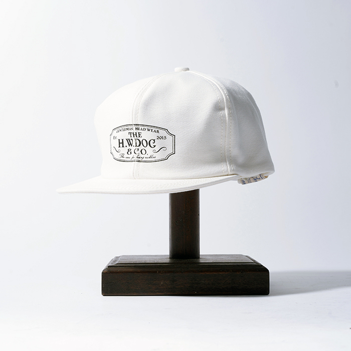 D-00004 / 「TRUCKER CAP / WHITE」 ロゴトラッカーキャップ
