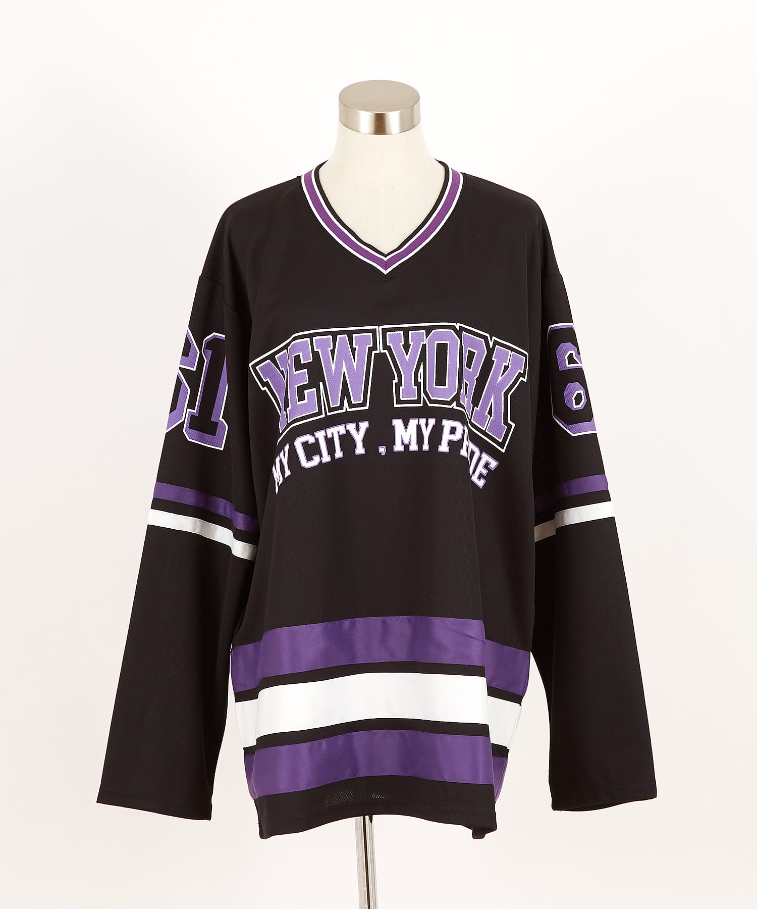 ナンバリングホッケージャージ / ゲームシャツ 長袖 メンズ レディース